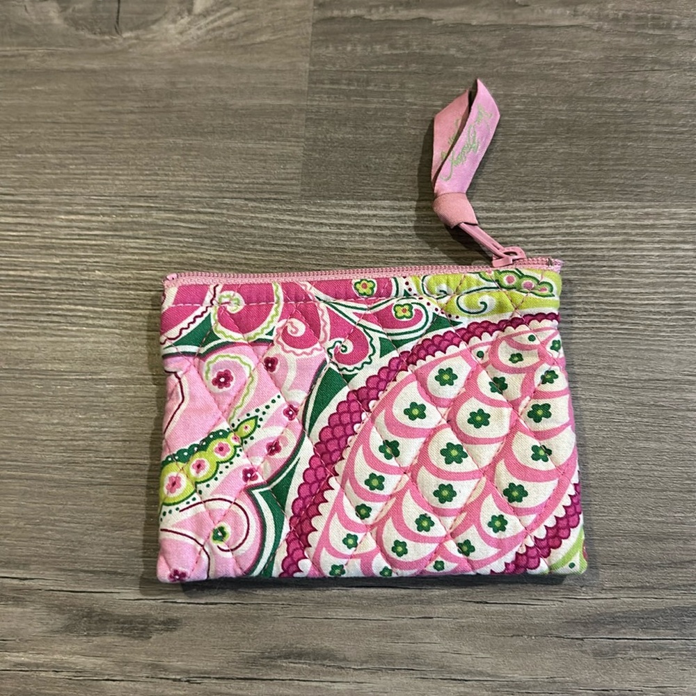 vera bradley printed wallet